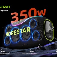 HOPESTAR Plug-in Card Large Speaker Subwoofer Outdoor with Microphone K High Volume Speaker