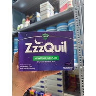Nyquil ZzzQuil Nighttime Sleep pills 48 pills