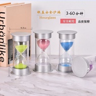 Hourglass Timer Children's Shock-resistant 10/20/30/60 Minutes Learning Time Sand Graduation Bottle 