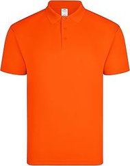 Unisex Ps160u-Bogan Polo Manga Corta Color Talla Polo Shirt, Short Sleeve, Orange (Fluor Orange), XL