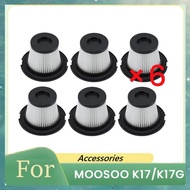 [uhktyltui.vn] 6 PCS HEPA Filter for  K17/K17G Sweeper Accessories Cleaner Parts Replacement