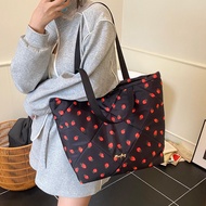 New Style Cherry Print Small Fresh Handbag