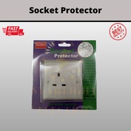 Socket Protector Cover for Switch Socket[Suitable use on toilet, kitchen, bathroom] (For 3-pin plug only)