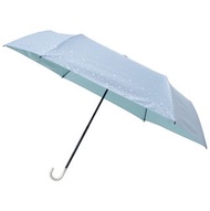 estaa - 日本直送 - Beauty Shield 晴雨兼用 防UV 遮光 遮熱 日傘 折傘 短傘 - 星空 - 天藍色