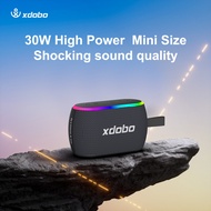 XDOBO X8 MINI II Wireless Bluetooth Music Player Stereo Ultra Low Bass 30W Portable Speaker with RGB
