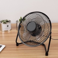 WOWO-Small fan USB fan 6 inch fan two-speed switch usb office mini mute table fan portable fan