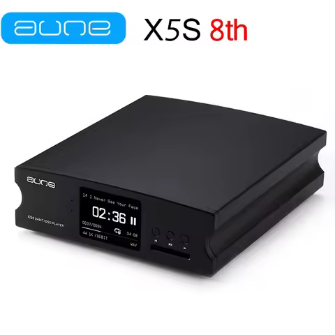 Aune X5S 8th Edition Music Digital Player 32-bit Bluetooth Decoder Support DSD512 & 768K Audio File 
