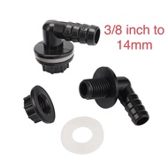 SIKU Elbow Connector 3/8 Puncture to 14 mm 90 Degree 3/8 inch Thread To 14mm 90 Degree Aquarium Fish