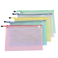 a4 zipper bag file document Beg zip A4 beg fail a4 beg tarik grid kalis air tebal beg mesh beg maklu