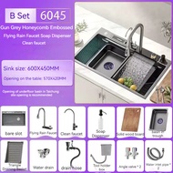 Nano Kitchen Sink Basin Vegetable Washing Basin Kitchen Stainless Steel Sink Kitchen Basin Nano 304 