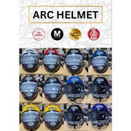 HELMET ARC RITZ 100% ORIGINAL ARC RITZ HELMET RITZ ARC WHITE BLACK BLUE GREY RED MAROON YELLOW CYAN