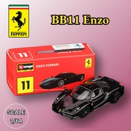 Bburago 1/64 Ferrari Mini Car Model, BB11 Enzo Scale LeFarrari F40 F50 458 488 GTB Spider Diecast Mi