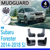 Mudguards fit for Subaru Forester SJ 2014~2018 2015 2016 2017 Car Accessories Mudflap Fender Auto Re
