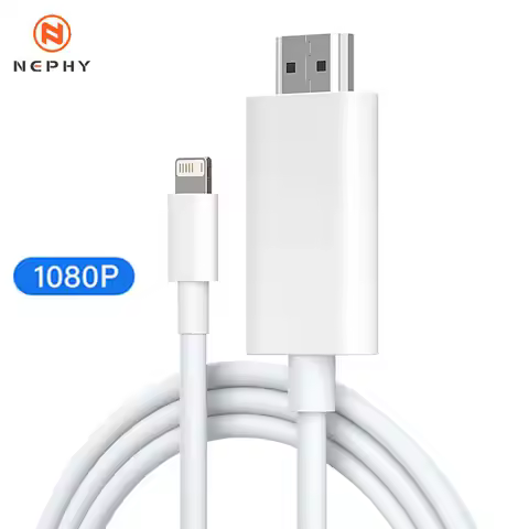 HDTV Cable For iPhone 14 13 12 11 Pro Max 7 8 Plus X XS XR SE iPad mini To HDMI Transmit Video From 