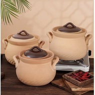 Unglazed Clay Pot, Old Style Clay Pot, Stew Pot, Household Cooking Pot, Small Clay Stew Pot