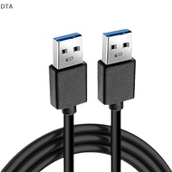 DTA USB 3.0 Extension Cable Male To Male USB 3.0 Extender Cord USB A High-speed Data Transmission Fo