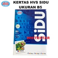 B5 70 gsm sidu world ray HVS paper