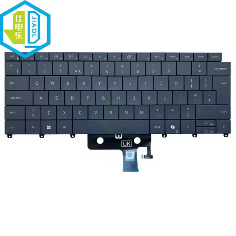 US UK GR FR Backlight Keyboard For DELL 08TD2D NSK-DAUABC PK13B2N1A00 Grey keycaps AI version Keyboa