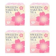Tea Boutique Sweet Sakura Tea [4 packs of 10] Flavored Tea: Cherry Blossoms, Black Tea, Cherry Bloss
