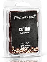 The Candle Daddy Coffee Scented Wax Cubes - Maximum Scent Coffee Wax Melts - Candle Scent Melts for Home, Office - Enjoy Candle Ambience Without Flame Soot - 1 Pack - 6 Cubes - 2 oz