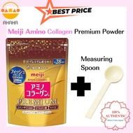 Meiji Amino Collagen Premium Powder （Direct From Japan）