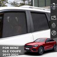 Car Sunshade For Mercedes Benz GLC Coupe 2016-2025 300 350 Car Sunshade Visor Front Windshield Curta