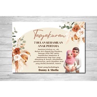 4/7 MONTH PREGNANCY STICKERS 4/ LABEL7 MONTH PREGNANCY