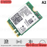 ซื้อ 1 ชิ้นลด 10บาท สำหรับแล็ปท็อปพีซี WiFi 6E Intel AX210 Bluetooth 5.2 M.2 การ์ดไร้สาย AX210NGW 2.