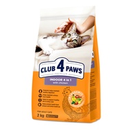 Club 4 Paws Super Premium Adult Cat Food Indoor 4in1 with Chicken