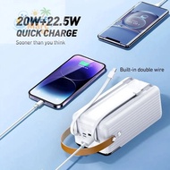 MerliMart SG REMAX 80000mAh Power Bank RPP-291 Fast Charge 22.5W PD / 60000mAh RPP-565 QC3.0 PD20W