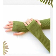 Cuffed Knit Thumb Handsock