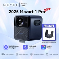 Wanbo Mozart 1 Pro New 2025 | 1200 ANSI Lumens | HDR 10 | 20W Speaker | Intelligent MEMC Motion