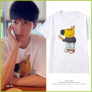 PS2 SEVENTEEN Lee Seok Mi DK CHILL GUY My New Character bear T-shirt short sleeve top SP2