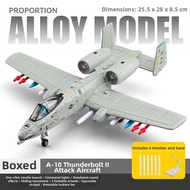 JIANDONGWENCHUANG | Boys Military Aircraft Model Alloy A10 Warthog
