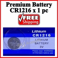[Free Shipping] CR1216 Battery Button Cell CR 1216