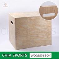 Wooden Plyometric Box Jumping Conditioning Weight Training Crossfit Box MMA Plyobox Game Jump Traine
