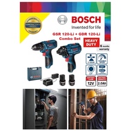 Bosch Combo GDR + GSR 12V-Li Cordless Hex Impact Driver / Drill