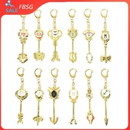 FBSG Cartoon Anime Fairy Tail Zodiac Star Summons Key Twelve Constellation Keychain HOT