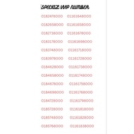 SPECIAL VVIP NUMBER  UMOBILE
