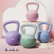 4kg-6kg Soft Kettlebell Weight Lifting Gym Equipment Home Fitness Dumbbell Kettlebell
