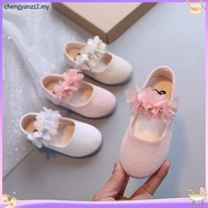 Ready Stock kids Shining sho es Girls shoes student shoes soft and comfortable