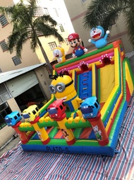 Istana balon minion uk 6x8 produk import harga pabrik