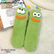 MXFashion Velvet Fuzzy Socks - Warm Plush Winter Party Socks