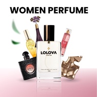 Women Perfume by Lolova champagne toast, selena gomez, billie eilish, black opium, taj sunset