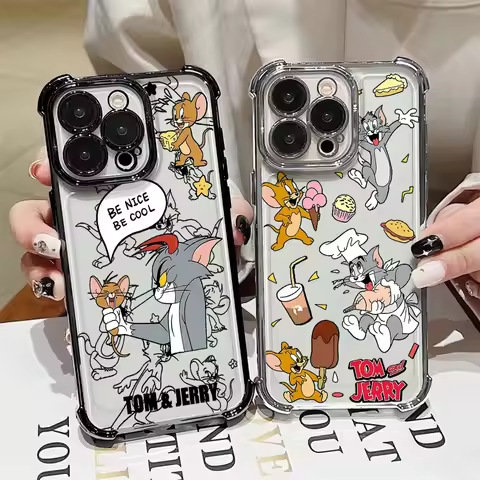 Cat mouse T&J Plating Phone Case For Huawei Honor X6d 600 x8d X5c X7d Magic7 Play10 400 X9d X6c Pro