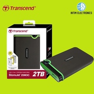 Transcend StoreJet 25M3 2TB M3 Slim Black(TS2TSJ25M3S) External HDD