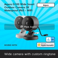 Aqara G100 Wide Smart Outdoor Camera 2K Waterproof IP65 Homekit - WIFI 6 - White