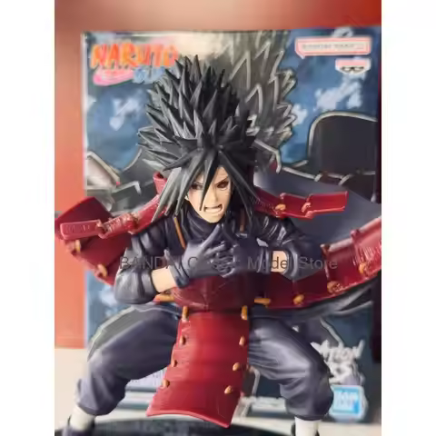 BANDAI Original BANPRESTO NARUTO Shippuden VIBRATION STARS Uchiha Madara Great Fire Annihilation Ani