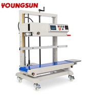 YOUNGSUN Inkjet Printing  Large Bag Sealer Machine Sealing Machine Vertical Continuous Heat Plastic 