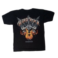 Baju Hard Rock Cafe T-Shirt Fashion Guitar Printed T-shirt Round Neck Top Tee Unisex Baju T Shirt Le